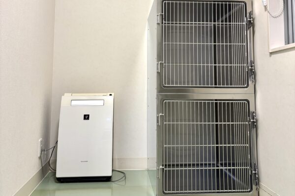 猫入院室・隔離入院室のイメージ